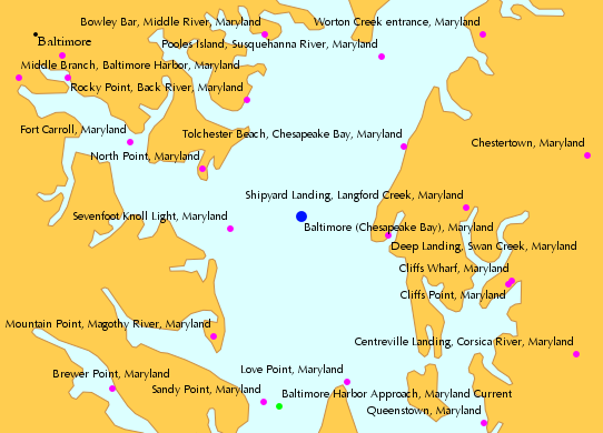 Lower Chesapeake Bay Tide Chart
